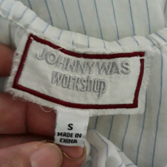 Johnny Was women’s Amika Peasant boho Blouse size Small - Picture 9 of 14